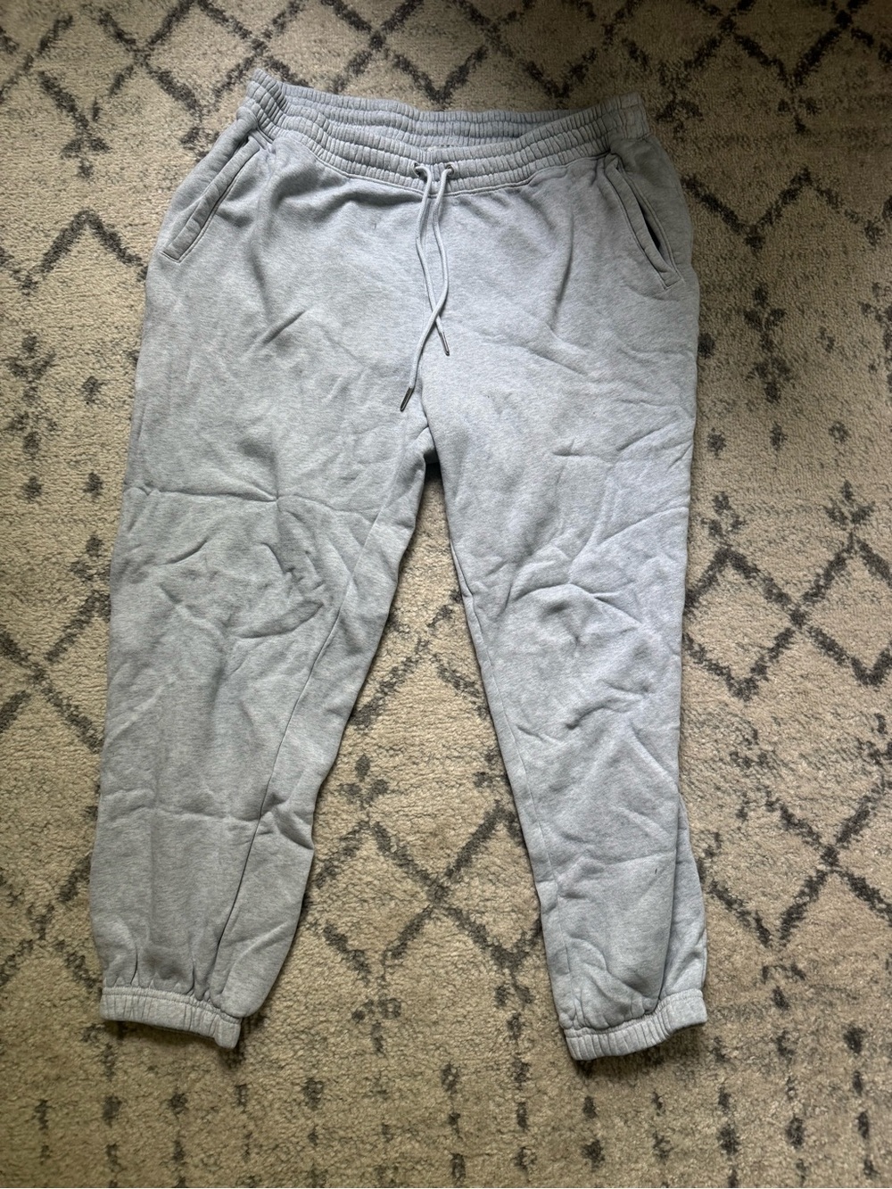 Abercrombie & Fitch Gray Jogger Track Pants